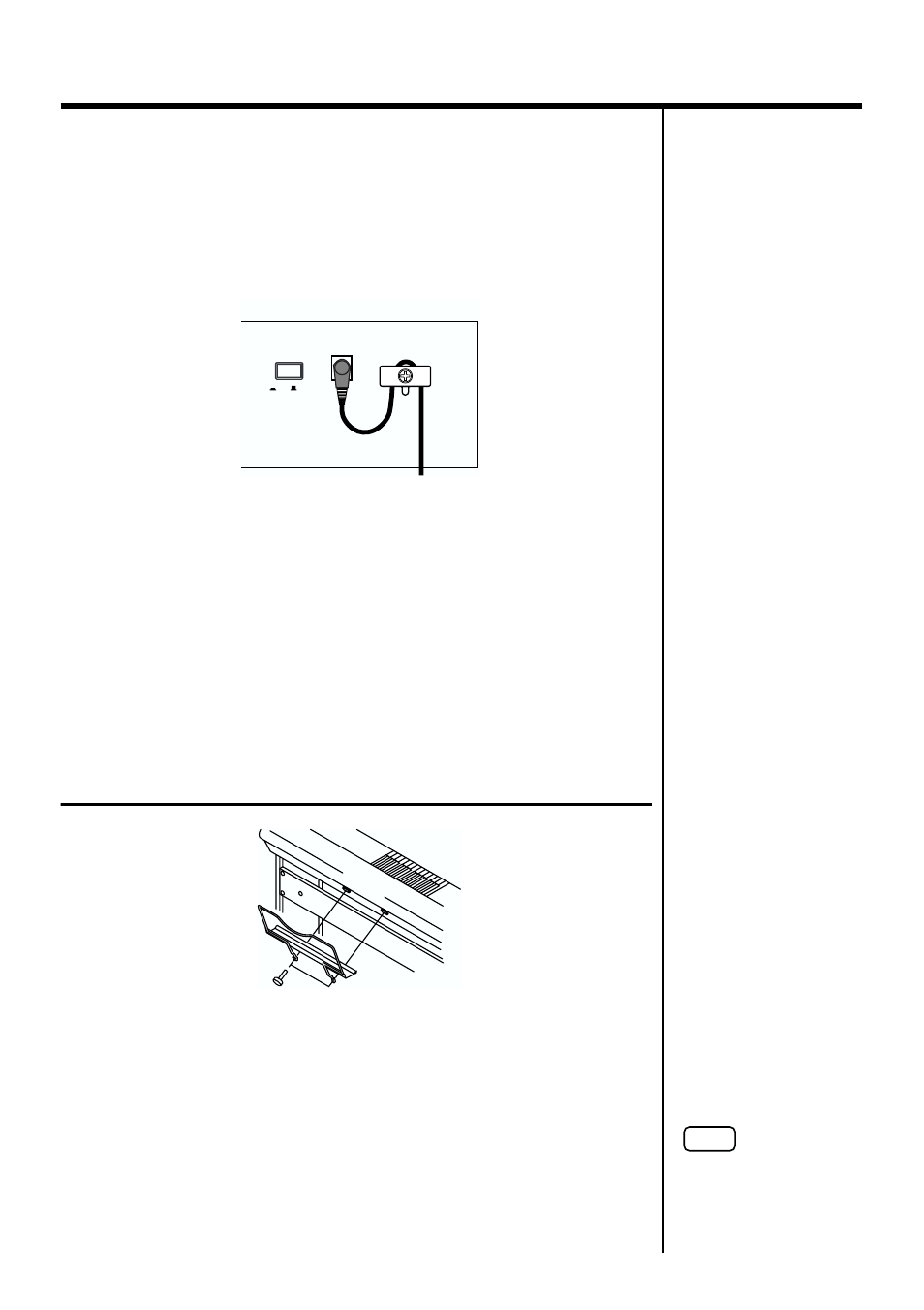 Installing the music stand | Roland FP-3 User Manual | Page 9 / 64