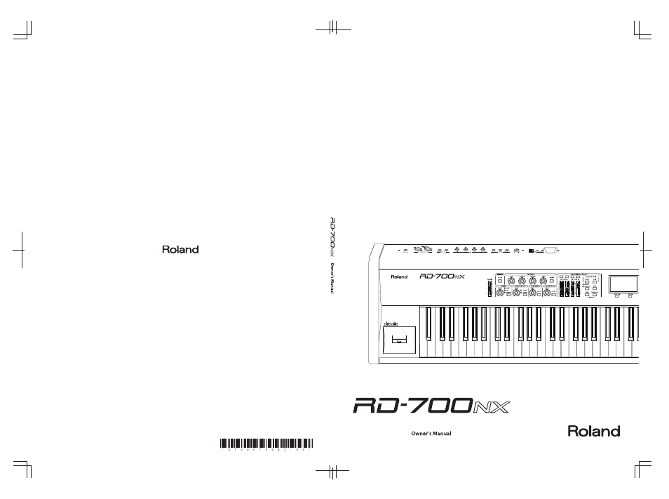 Roland RD-700NX User Manual | 106 pages