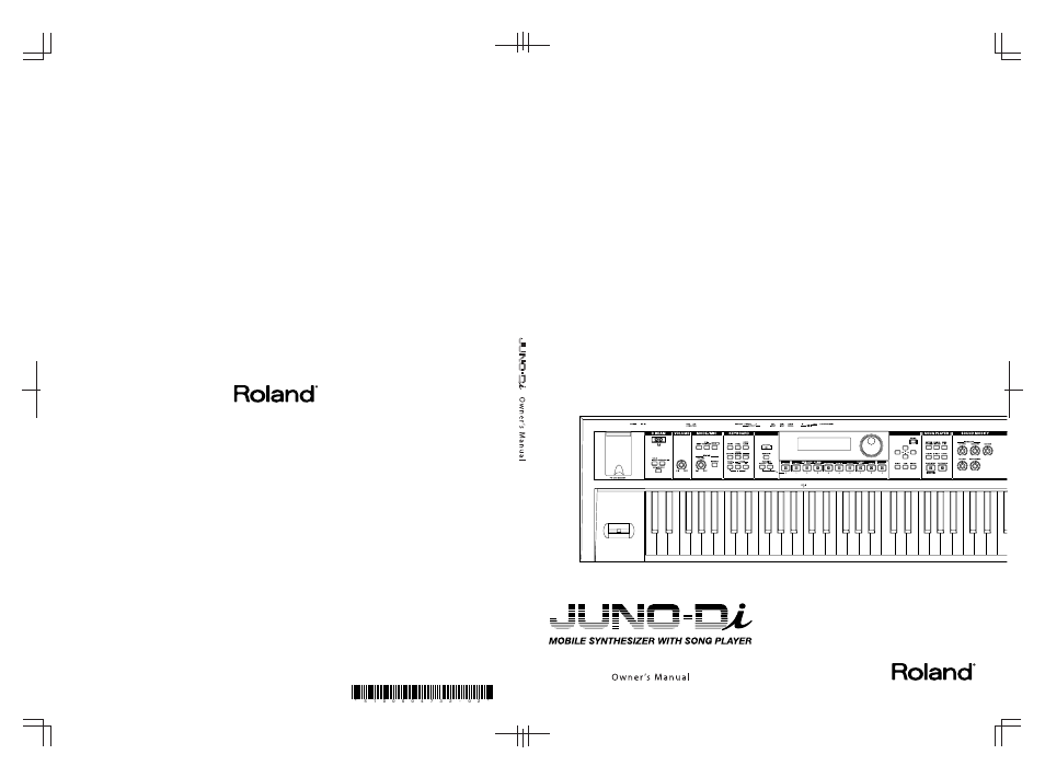 Roland JUNO-Di User Manual | 136 pages