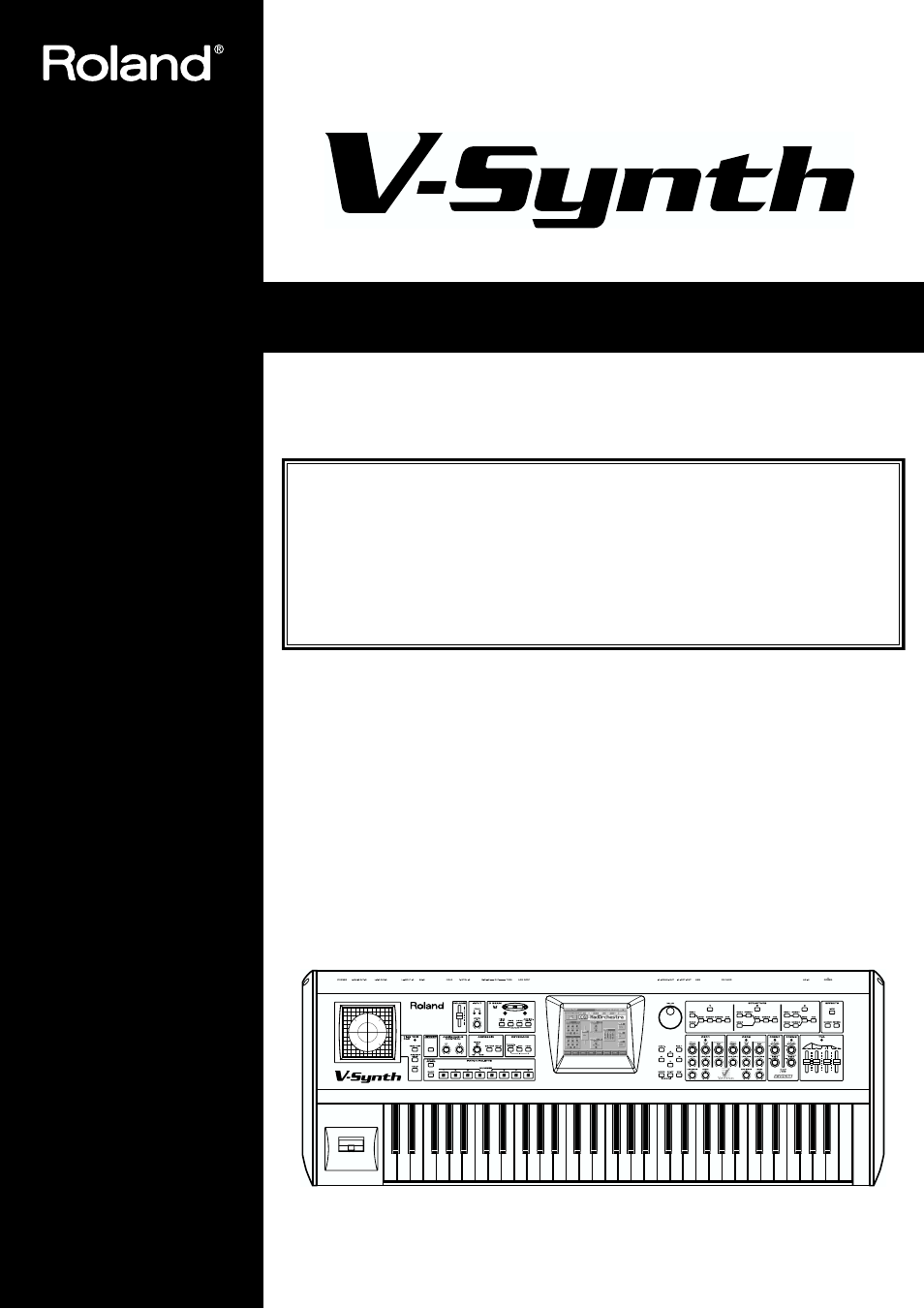 Roland V-Synth User Manual | 180 pages