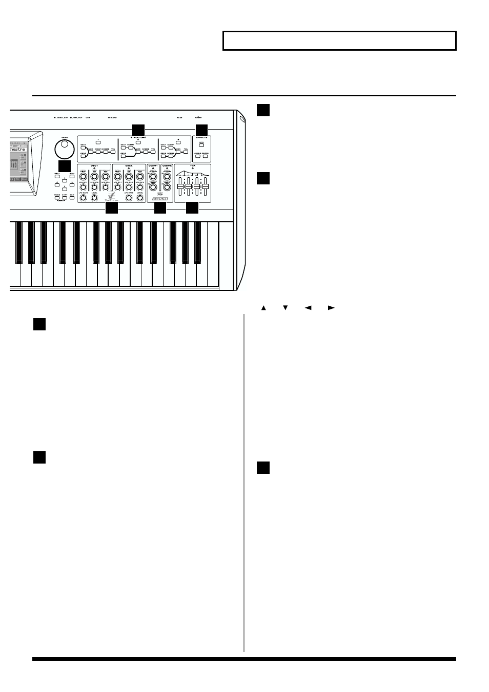 13 panel descriptions keyboard, Patch palette, Structure | Roland V-Synth User Manual | Page 13 / 180