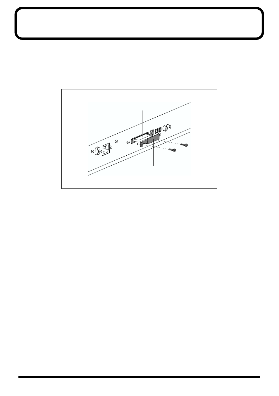 Installing the pc card protector, Pc card protector | Roland V-Synth User Manual | Page 178 / 180