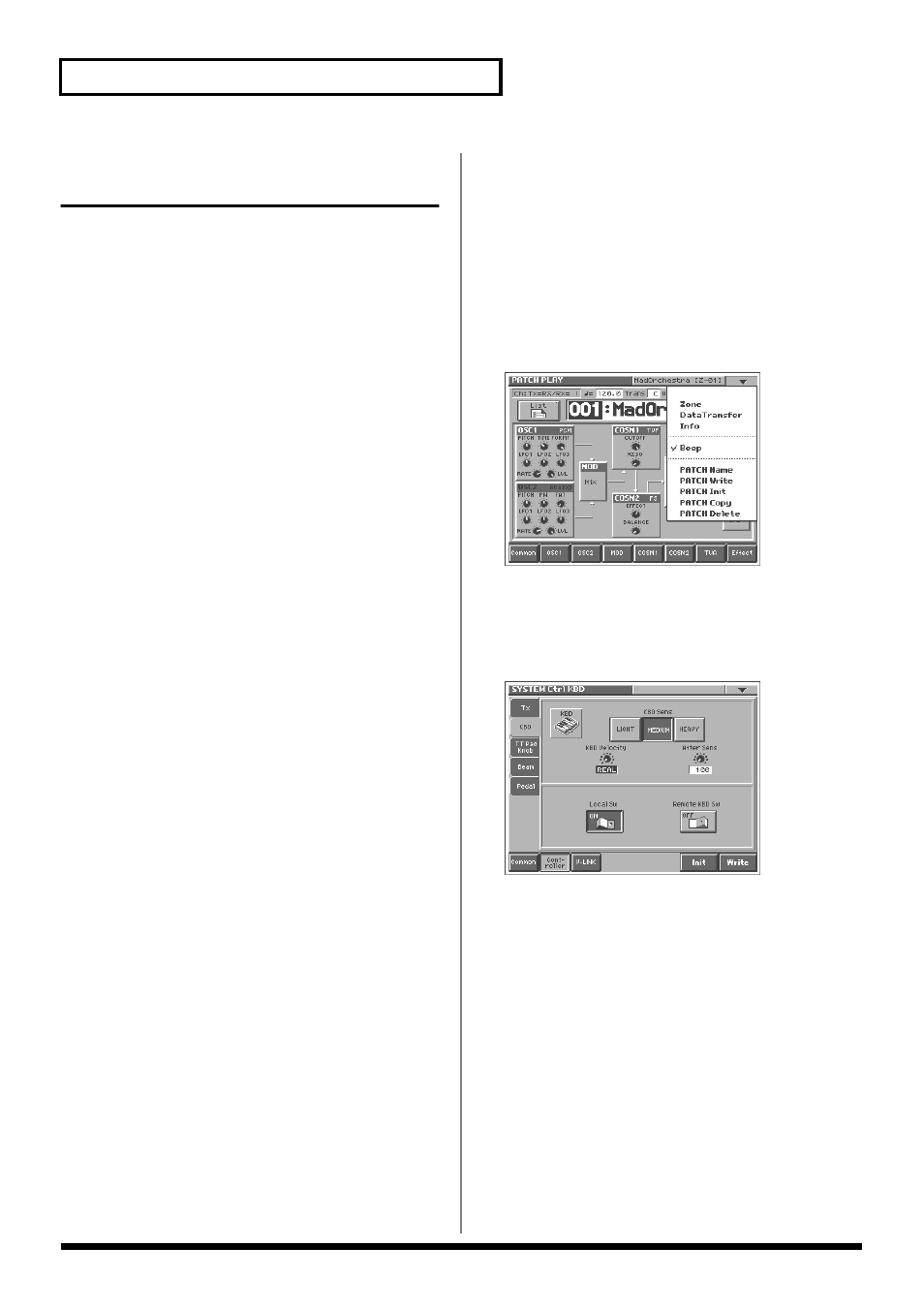 Playing arpeggios (arpeggiator), Holding an arpeggio, Using an external midi keyboard to play arpeggios | 24 playing in patch mode, When using a hold pedal | Roland V-Synth User Manual | Page 24 / 180