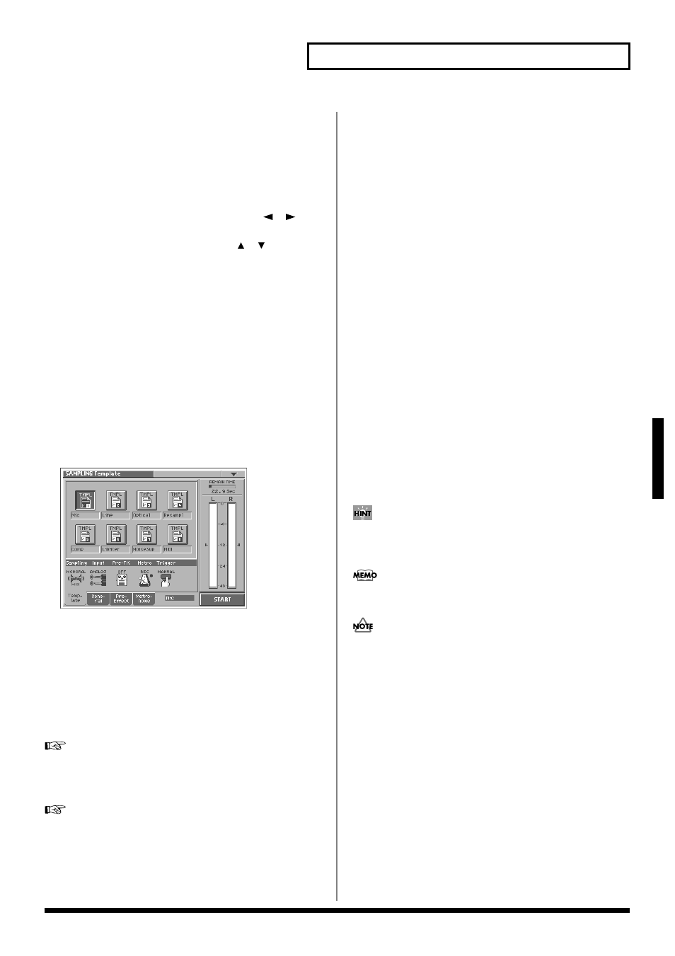57 creating and editing samples (sample mode), Creating and editing samples (sample mode) | Roland V-Synth User Manual | Page 57 / 180