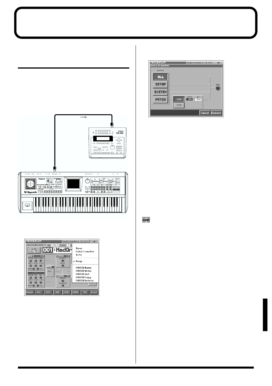 Other functions | Roland V-Synth User Manual | Page 97 / 180