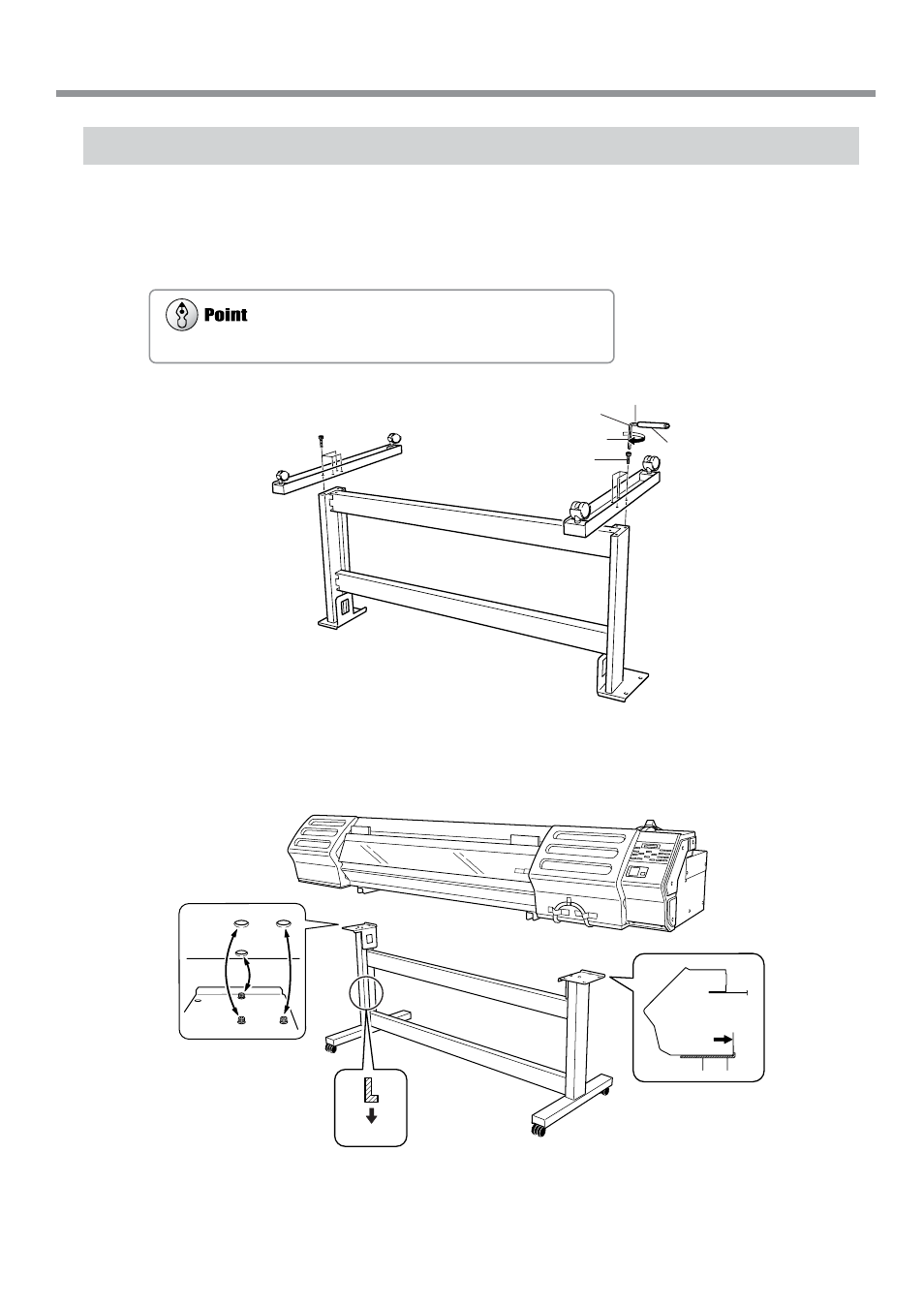 Step 1: assemble the stand | Roland SJ-645EX User Manual | Page 23 / 117