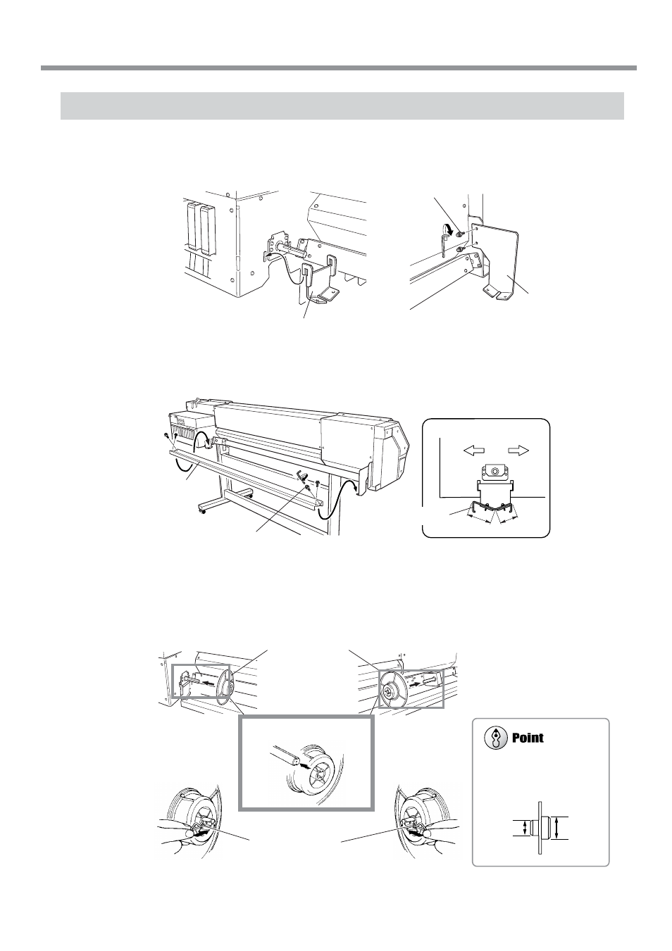 Step 2: install the included items | Roland SJ-645EX User Manual | Page 25 / 117