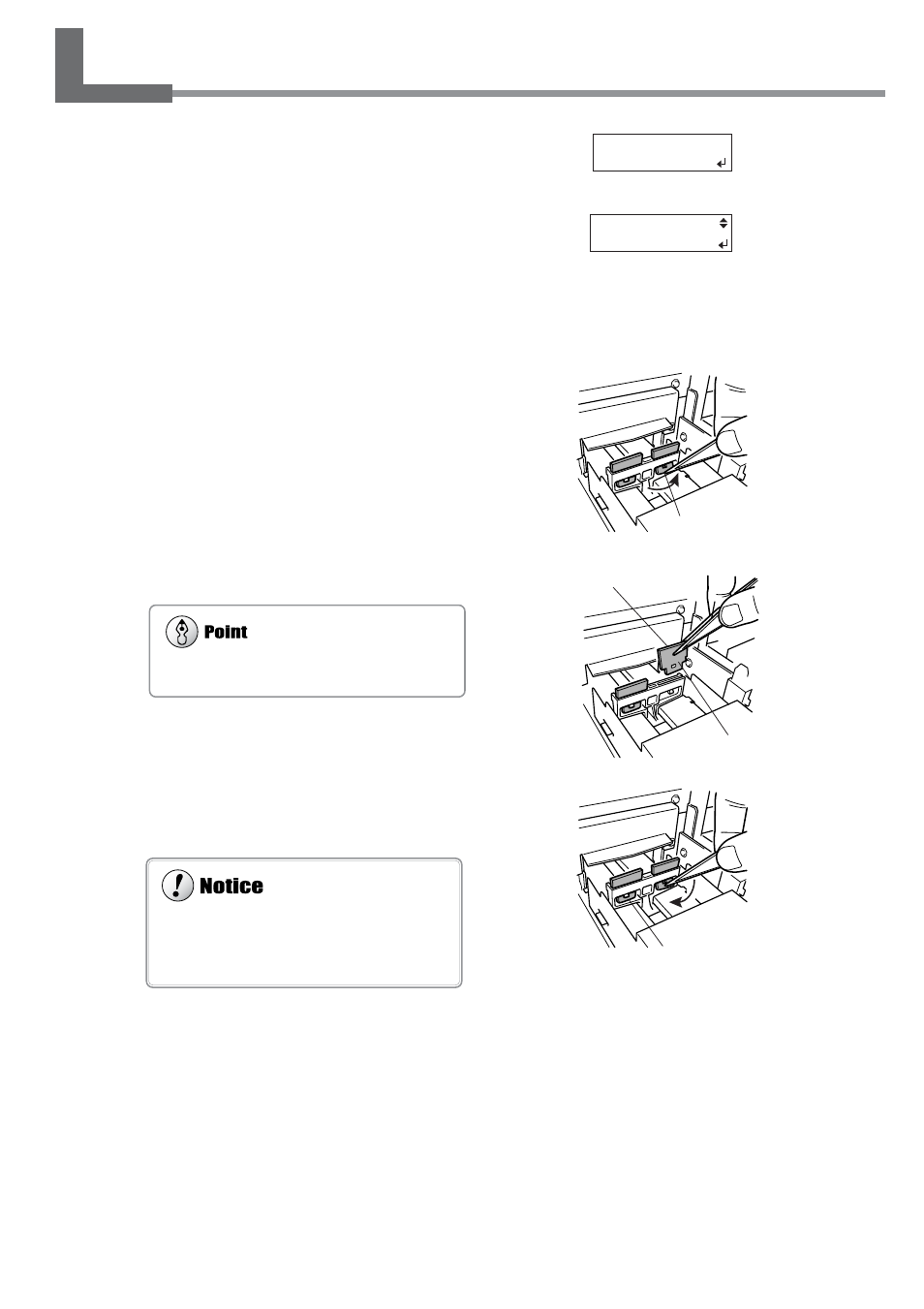 3 replacing the wiper | Roland SJ-645EX User Manual | Page 81 / 117