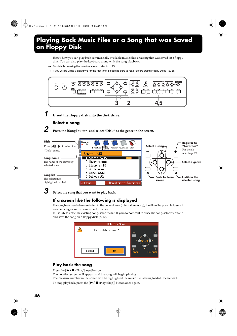 Roland HPi-7LE User Manual | Page 46 / 84