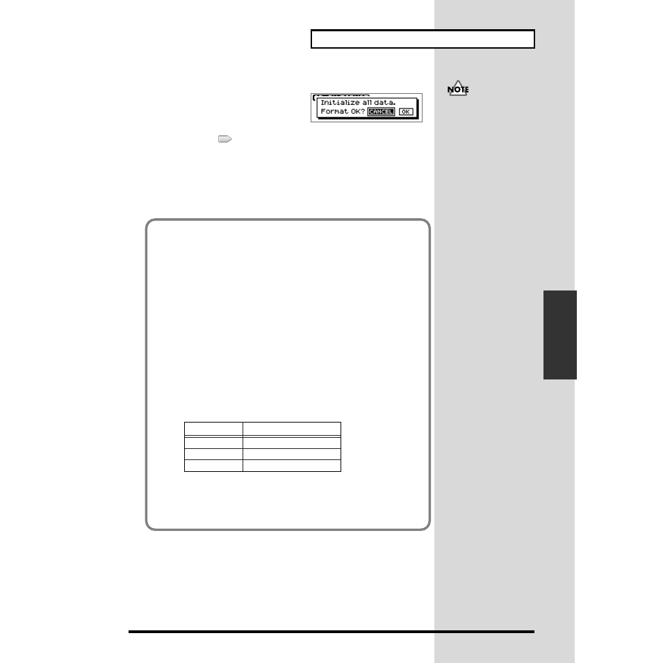 Data type (p. 111) | Roland CDX-1 User Manual | Page 111 / 252