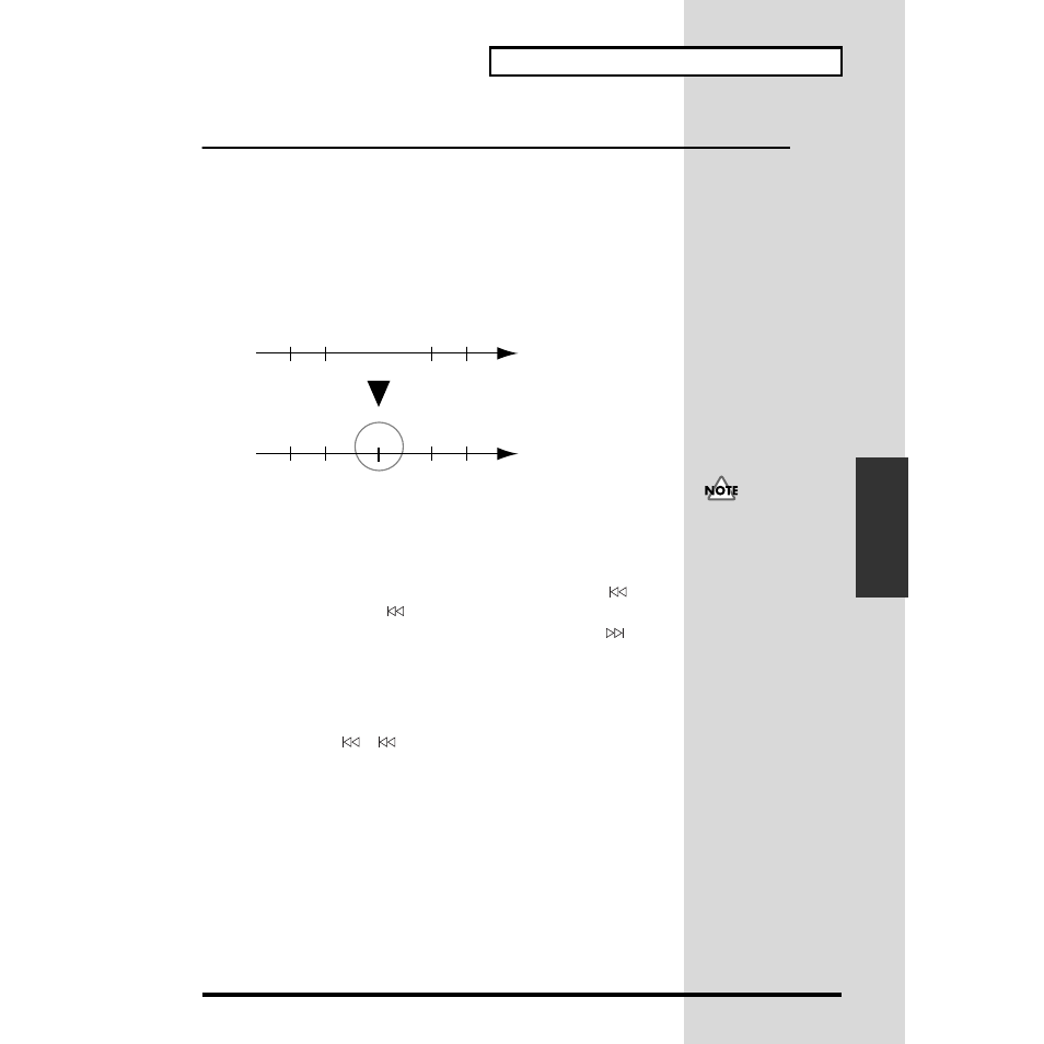 Assigning markers within a song—marker, Assigning a marker, Moving to the location of a marker | Deleting a marker, Assigning markers within a song—marker” (p. 129), Assigning markers within a song—markers” (p. 129), Moving to the location of a marker” (p. 129) | Roland CDX-1 User Manual | Page 129 / 252