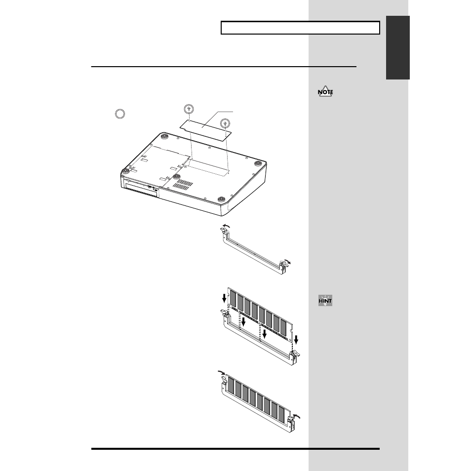 How to expand the memory | Roland CDX-1 User Manual | Page 15 / 252