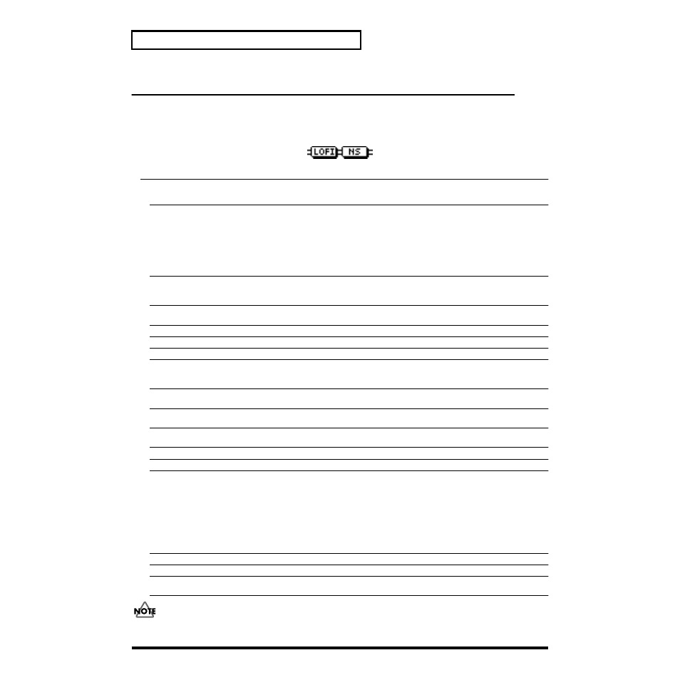 P. 178), Lo-fi box, 178 insert effect algorithm list | Roland CDX-1 User Manual | Page 178 / 252