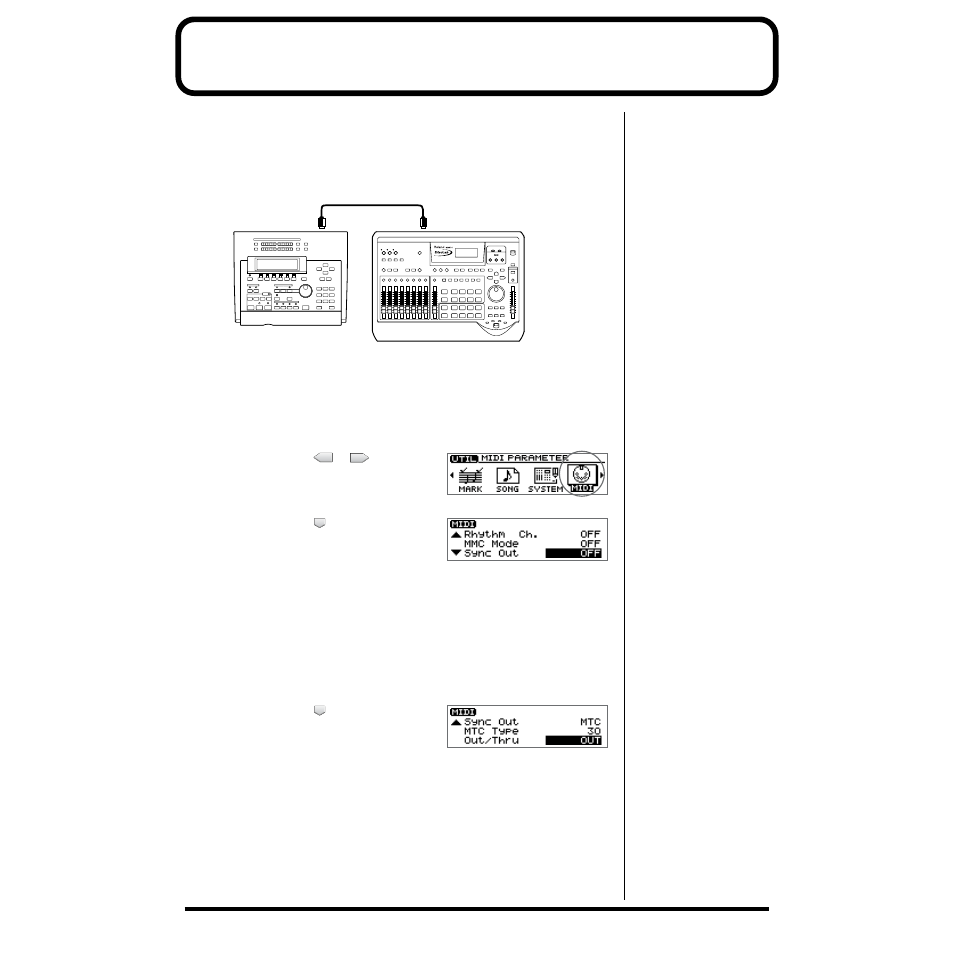 Synchronization with a sequence or drum machine | Roland CDX-1 User Manual | Page 252 / 252