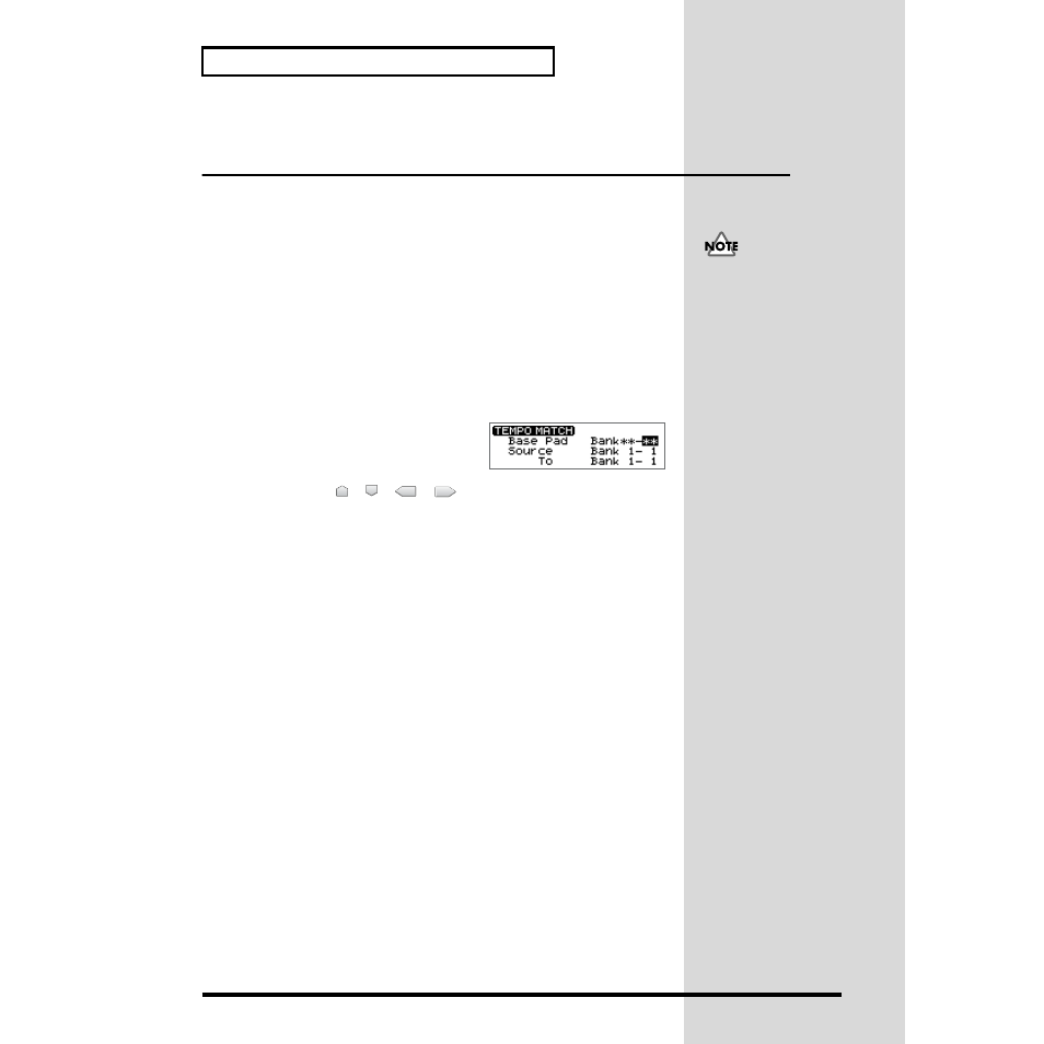 Matching the tempo to another sample—tempo match | Roland CDX-1 User Manual | Page 80 / 252