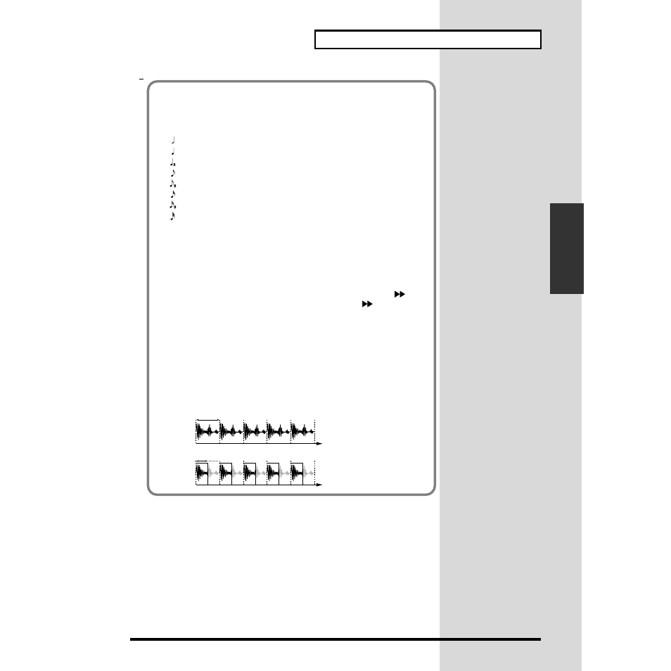 Adding dynamics while you step-record, Parameter settings for step recording | Roland CDX-1 User Manual | Page 95 / 252