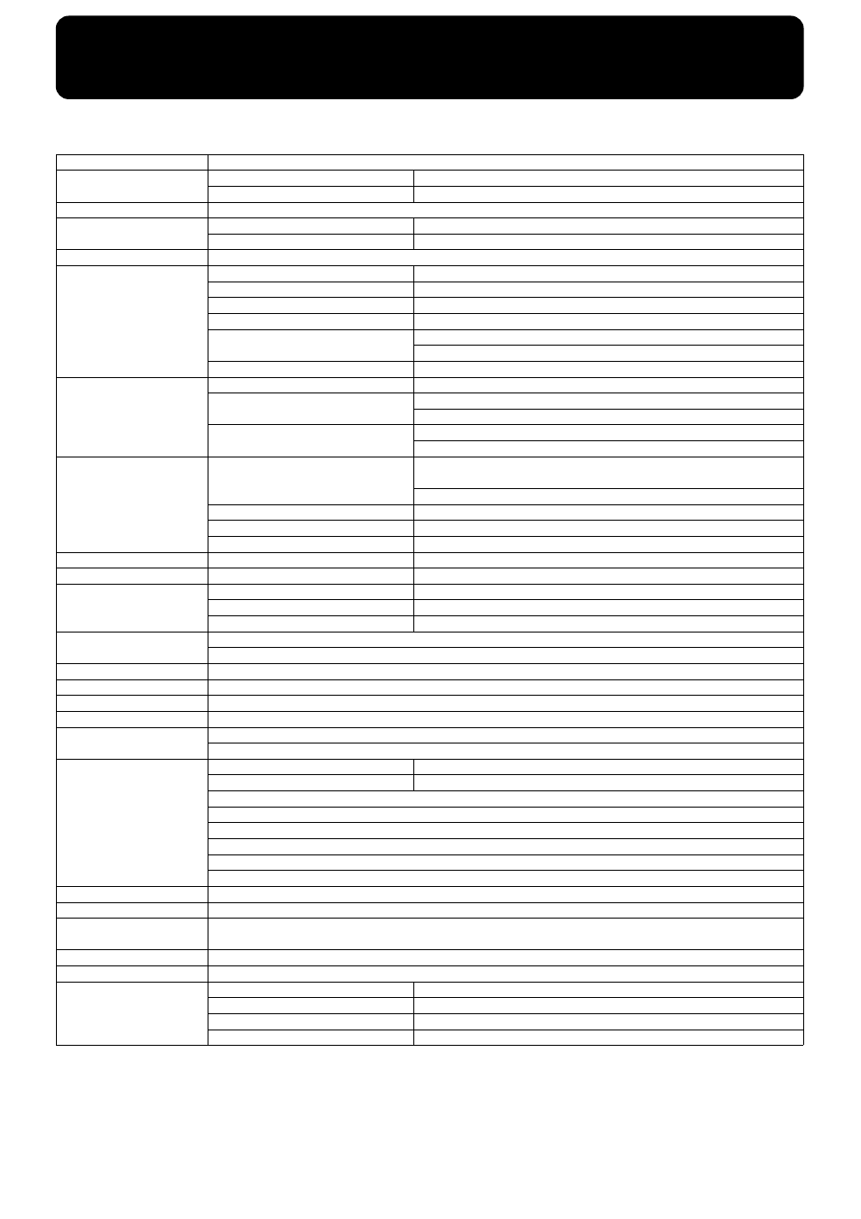 Specifications | Roland VR-760 User Manual | Page 114 / 120