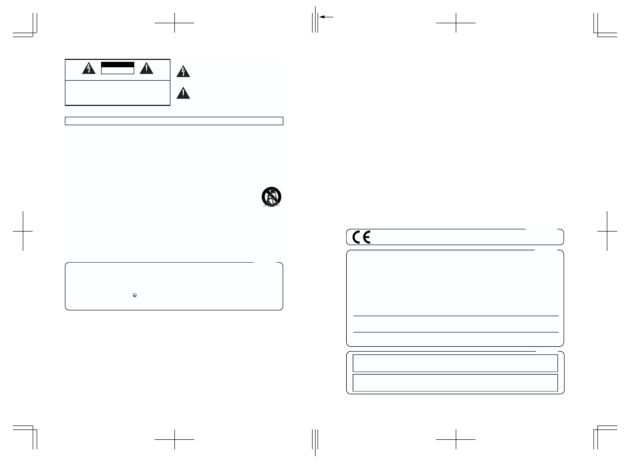 Notice avis | Roland VR-760 User Manual | Page 2 / 120