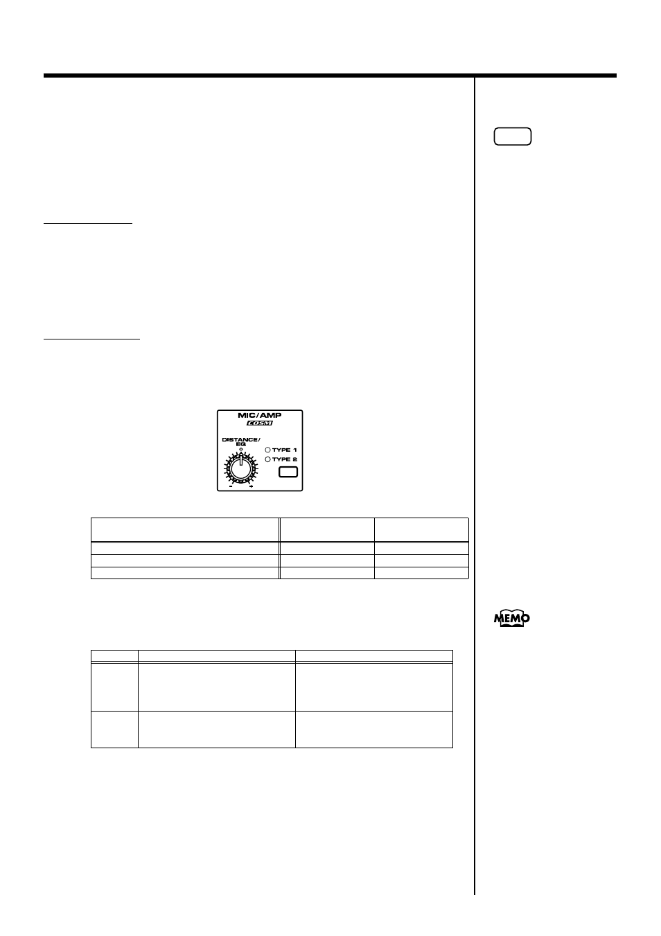 Changing the characteristics of the sound “mic/amp, P. 44) | Roland VR-760 User Manual | Page 44 / 120