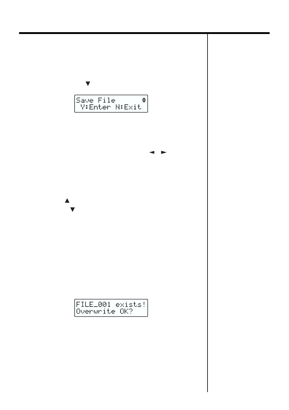 Saving data to memory card (save file) | Roland VR-760 User Manual | Page 58 / 120