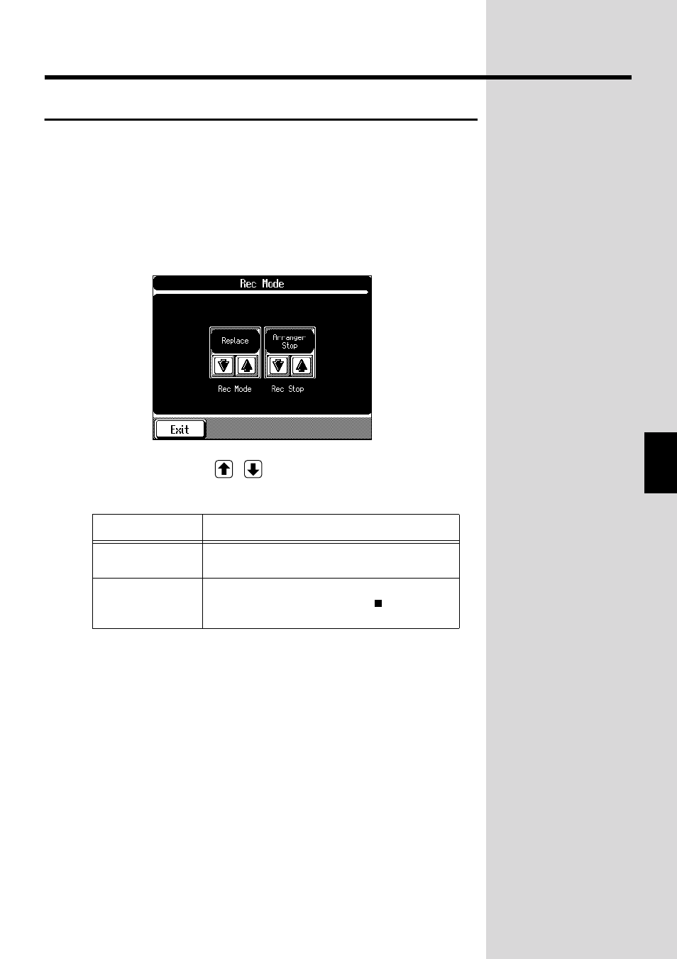 Changing how recording stops | Roland KF-90 User Manual | Page 103 / 196