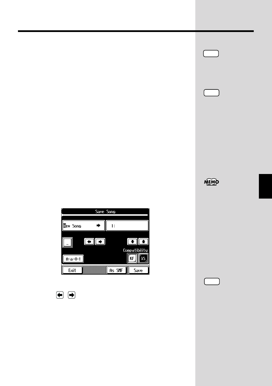 Saving your songs on floppy disk | Roland KF-90 User Manual | Page 111 / 196