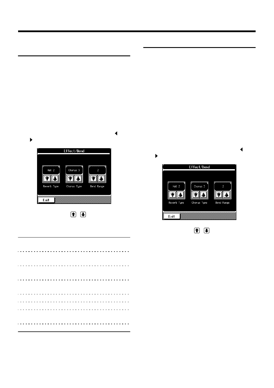 Changing the type of chorus effect, Changing the bend range, To “changing the type of chorus effect” (p. 152) | 152 chapter 8 changing various settings | Roland KF-90 User Manual | Page 152 / 196