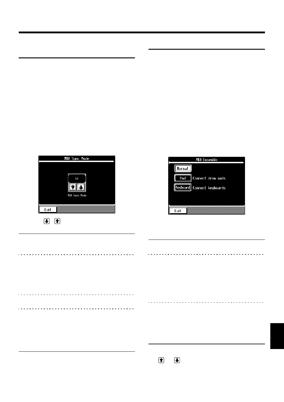 Synchronizing with connected midi devices, Midi ensemble, 159 chapter 9 connecting external devices | Roland KF-90 User Manual | Page 159 / 196