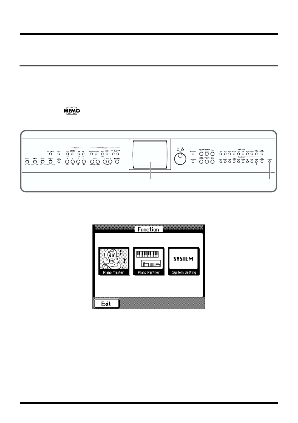 Practicing a song using music files (piano master) | Roland KF-90 User Manual | Page 26 / 196