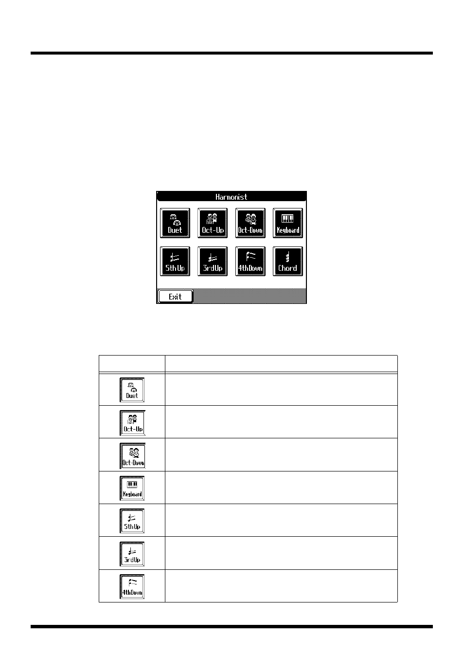 Adding harmony, Function (p. 46), Adding harmony to your voice (p. 46) | Roland KF-90 User Manual | Page 46 / 196