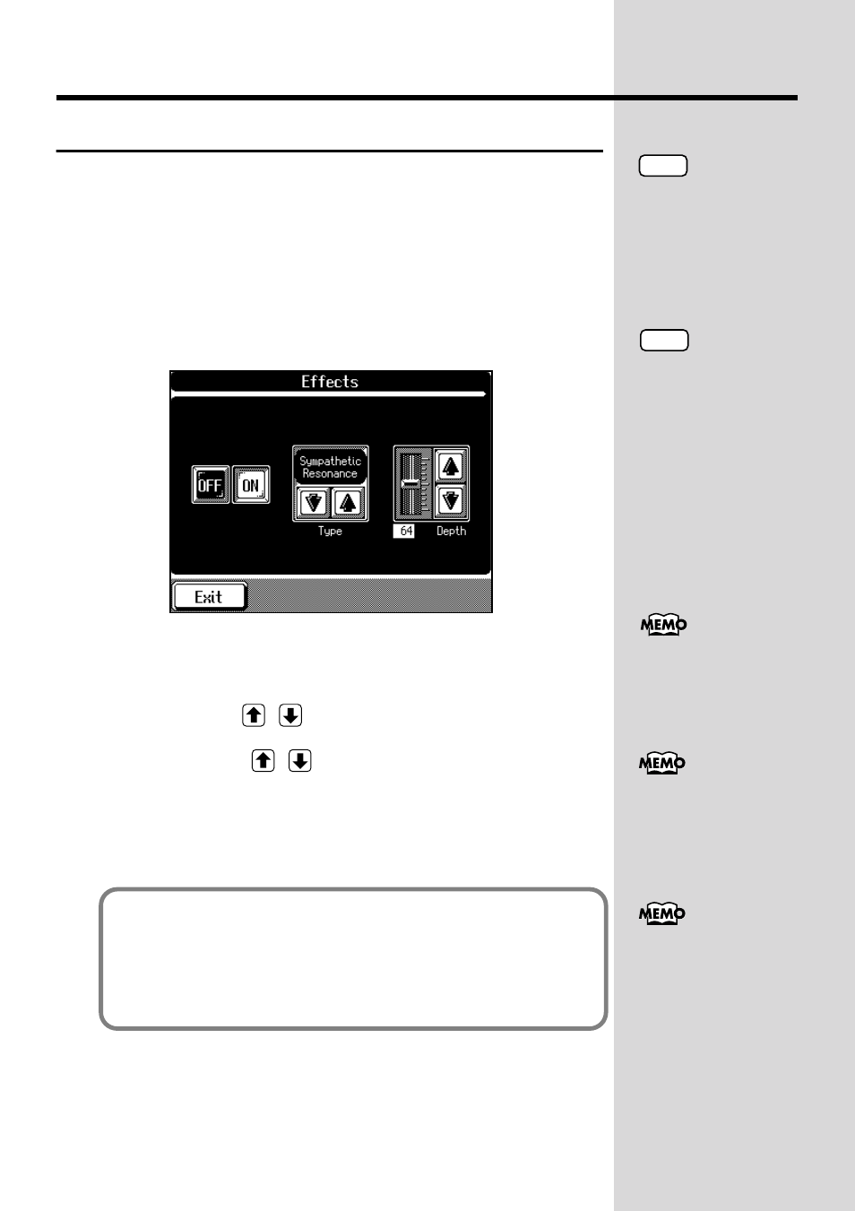 Applying effects to the sound (effects) | Roland KF-90 User Manual | Page 62 / 196