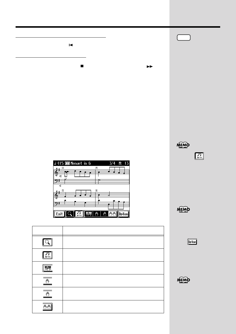 Displaying the score | Roland KF-90 User Manual | Page 84 / 196