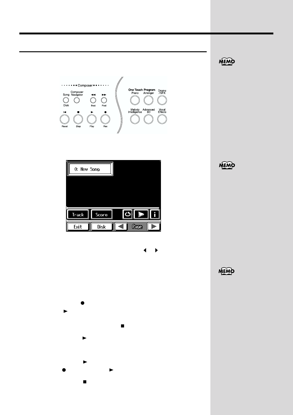 Recording your playing with ease | Roland KF-90 User Manual | Page 98 / 196