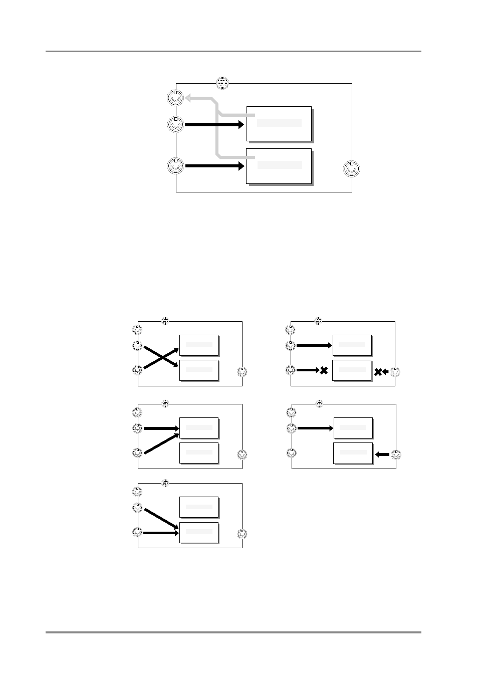 When the computer switch is set to midi, Part group a, Part group b | Chapter 6. using the unit with a personal computer | Roland SC-88 Pro User Manual | Page 126 / 216
