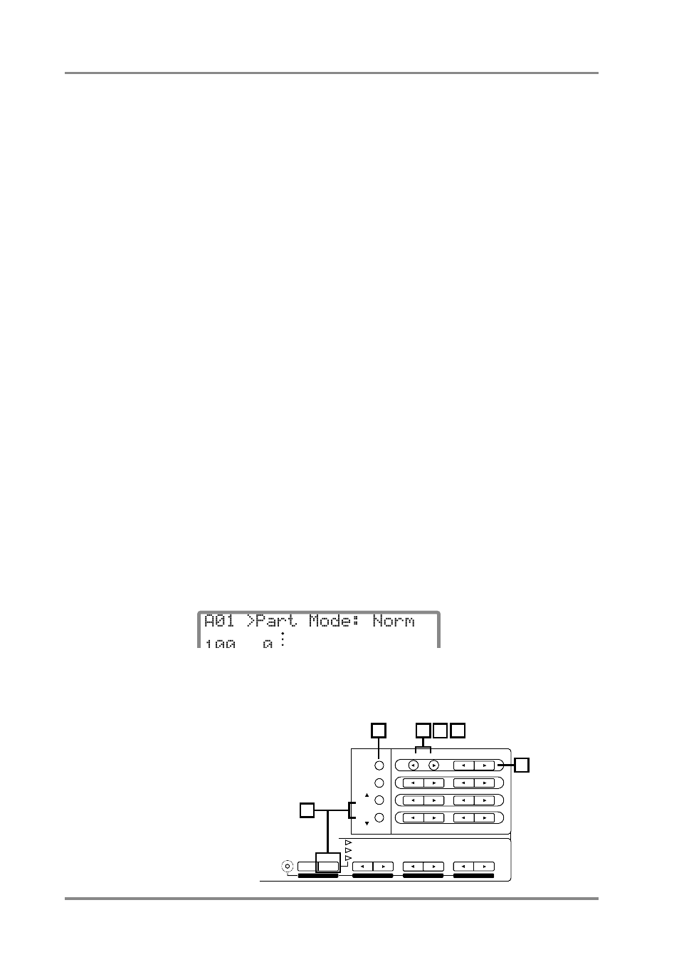 Part mode: norm, 2] parameters that must be selected from the menu, Procedure | Roland SC-88 Pro User Manual | Page 28 / 216