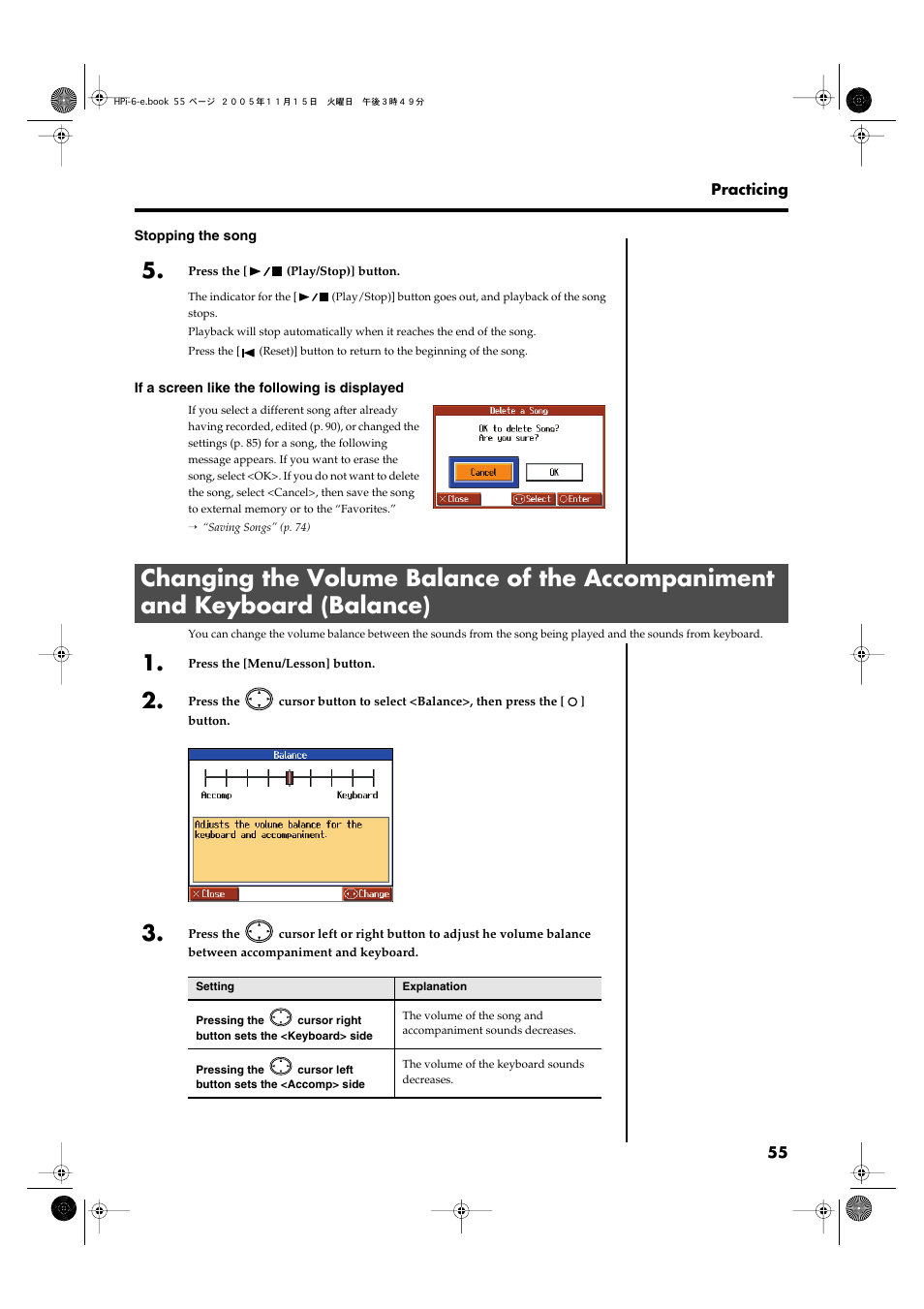 Roland HPi-6 User Manual | Page 55 / 124