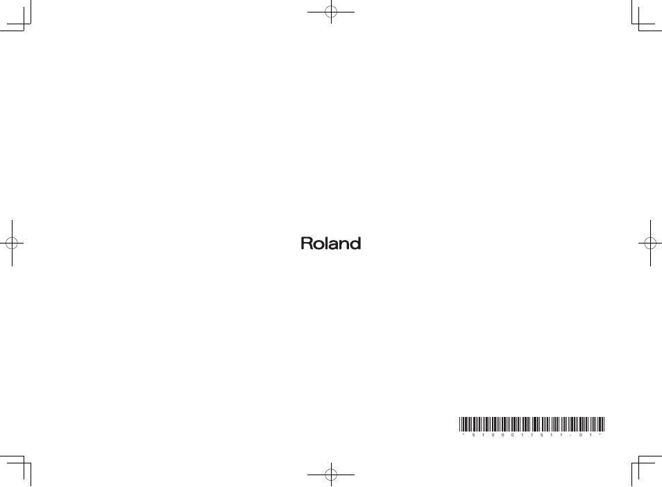 Roland Lucina AX-09 User Manual | Page 12 / 12