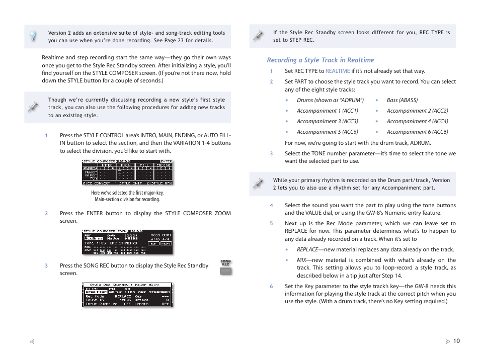 Roland GW-8 ReleaseNote 2 User Manual | Page 10 / 32