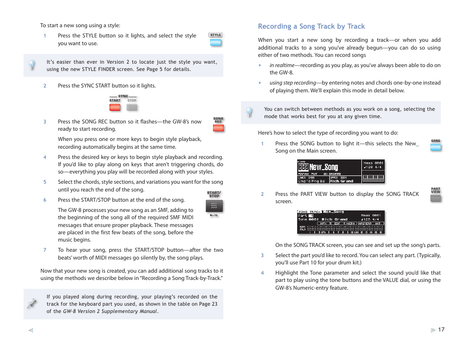 Roland GW-8 ReleaseNote 2 User Manual | Page 17 / 32