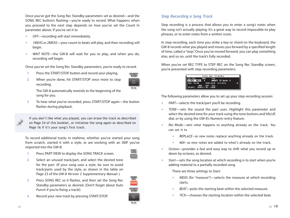 Roland GW-8 ReleaseNote 2 User Manual | Page 19 / 32