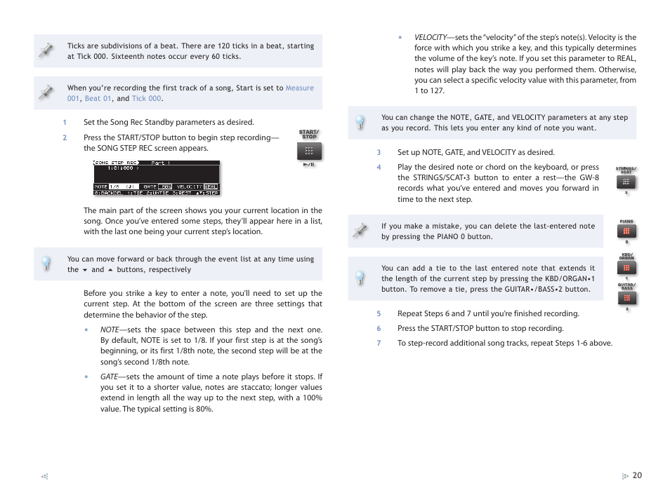 Roland GW-8 ReleaseNote 2 User Manual | Page 20 / 32