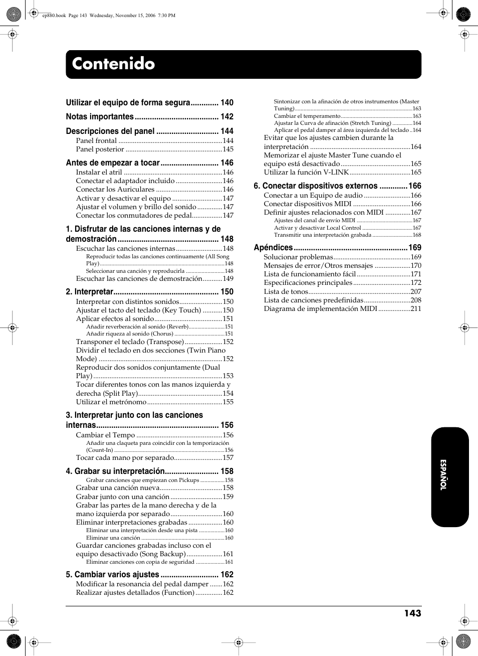 Roland EP-880 User Manual | Page 143 / 216