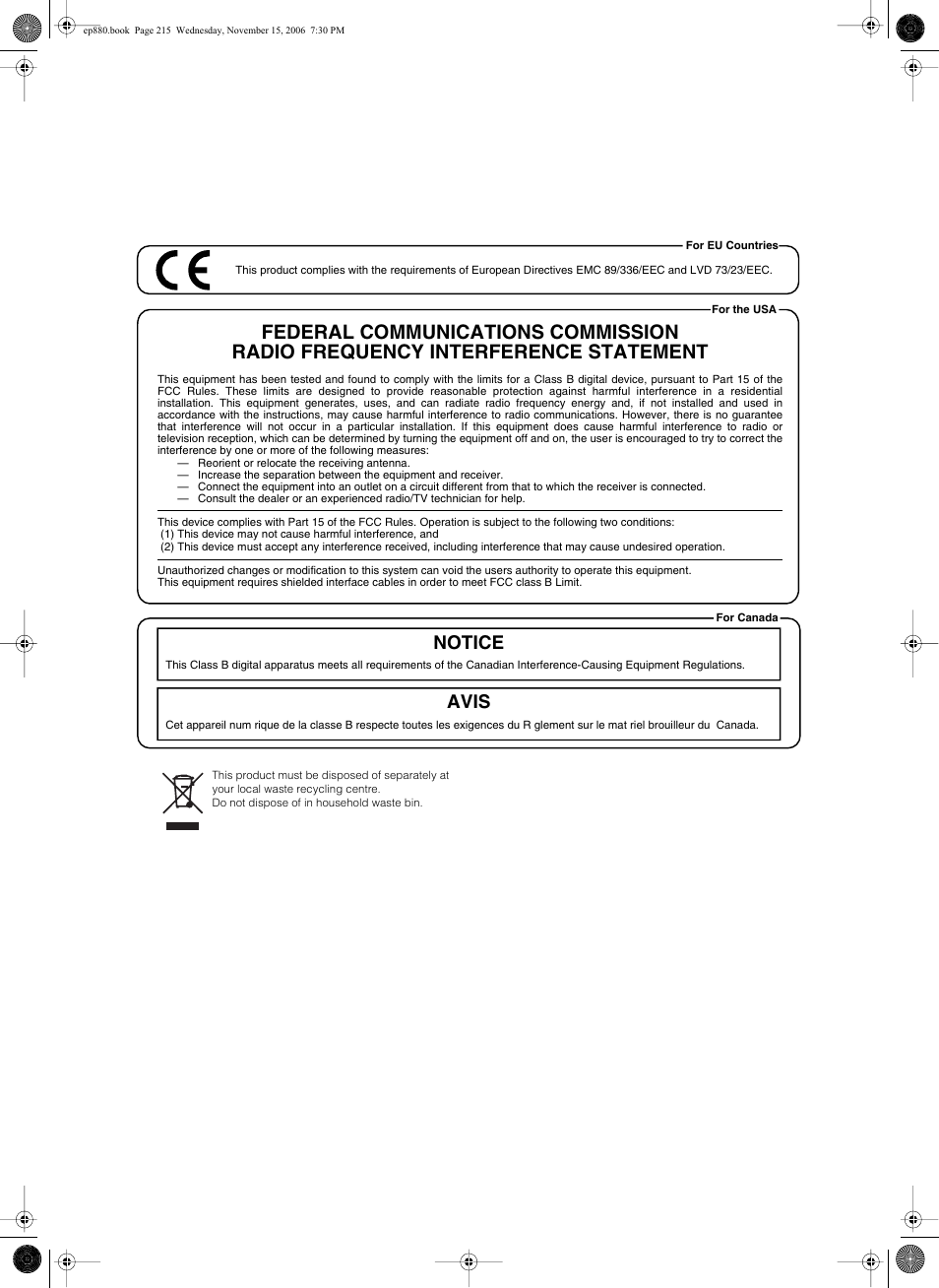 Roland EP-880 User Manual | Page 215 / 216