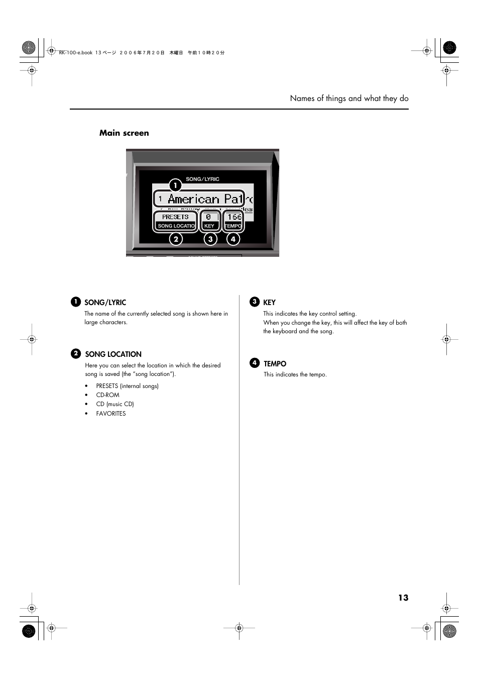 Roland VIMA RK-100 User Manual | Page 13 / 76