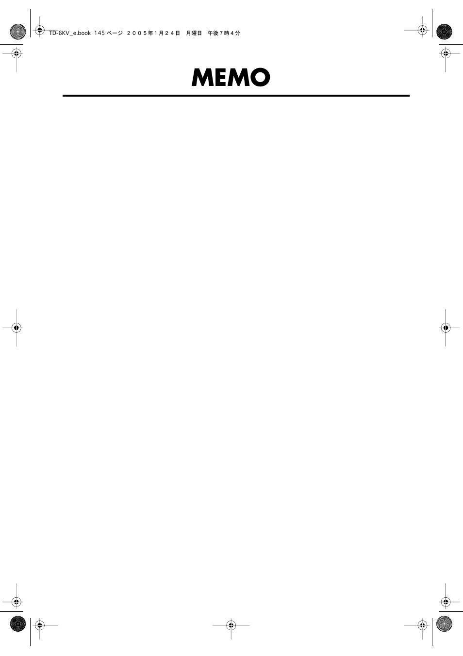 Roland TD-6V User Manual | Page 145 / 148
