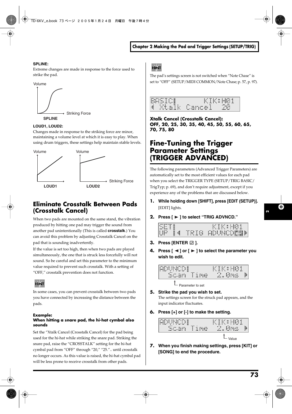 Roland TD-6V User Manual | Page 73 / 148
