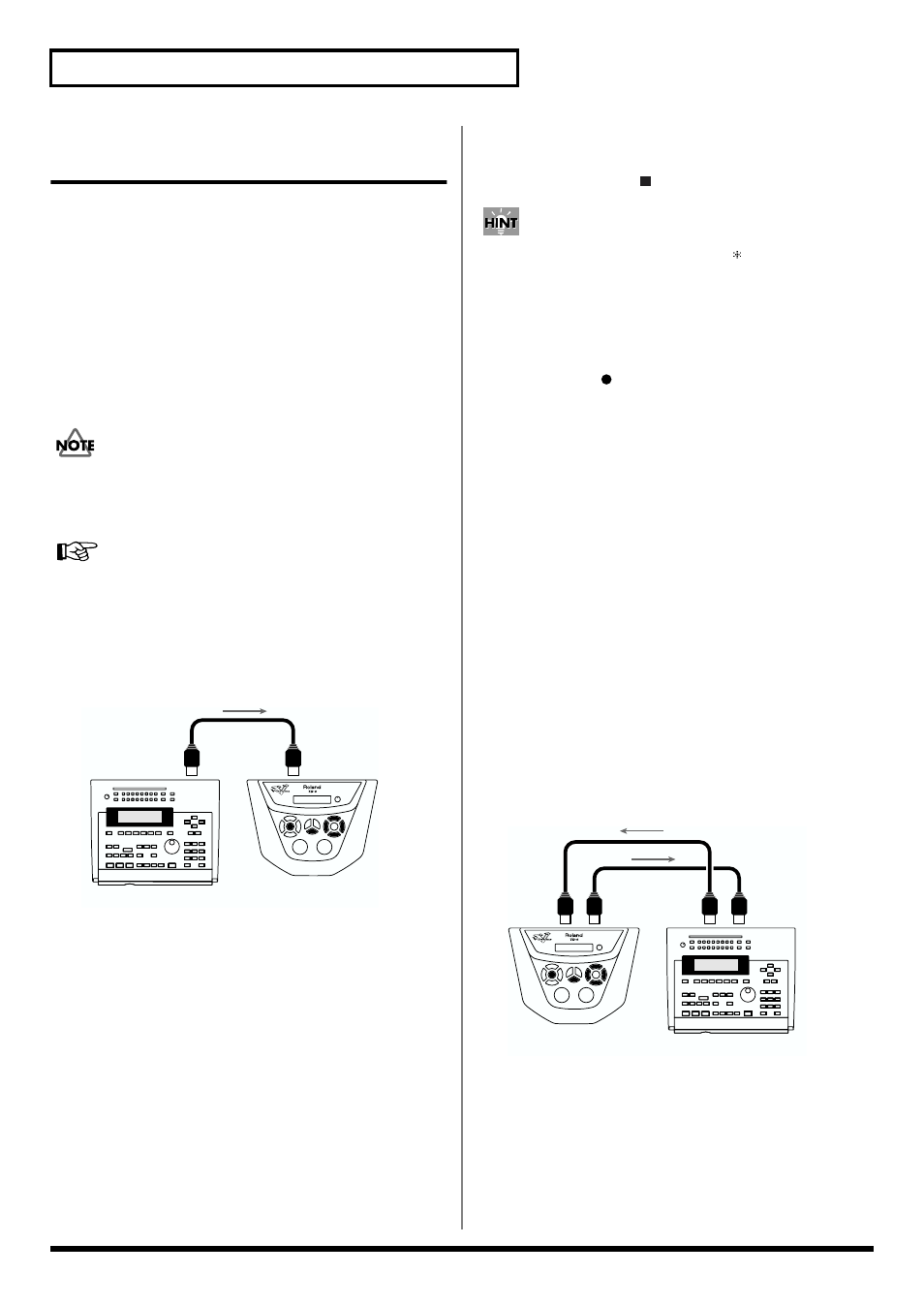 Combining with an external midi sequencer, Sequencer (p. 106) | Roland TD-6 User Manual | Page 106 / 160