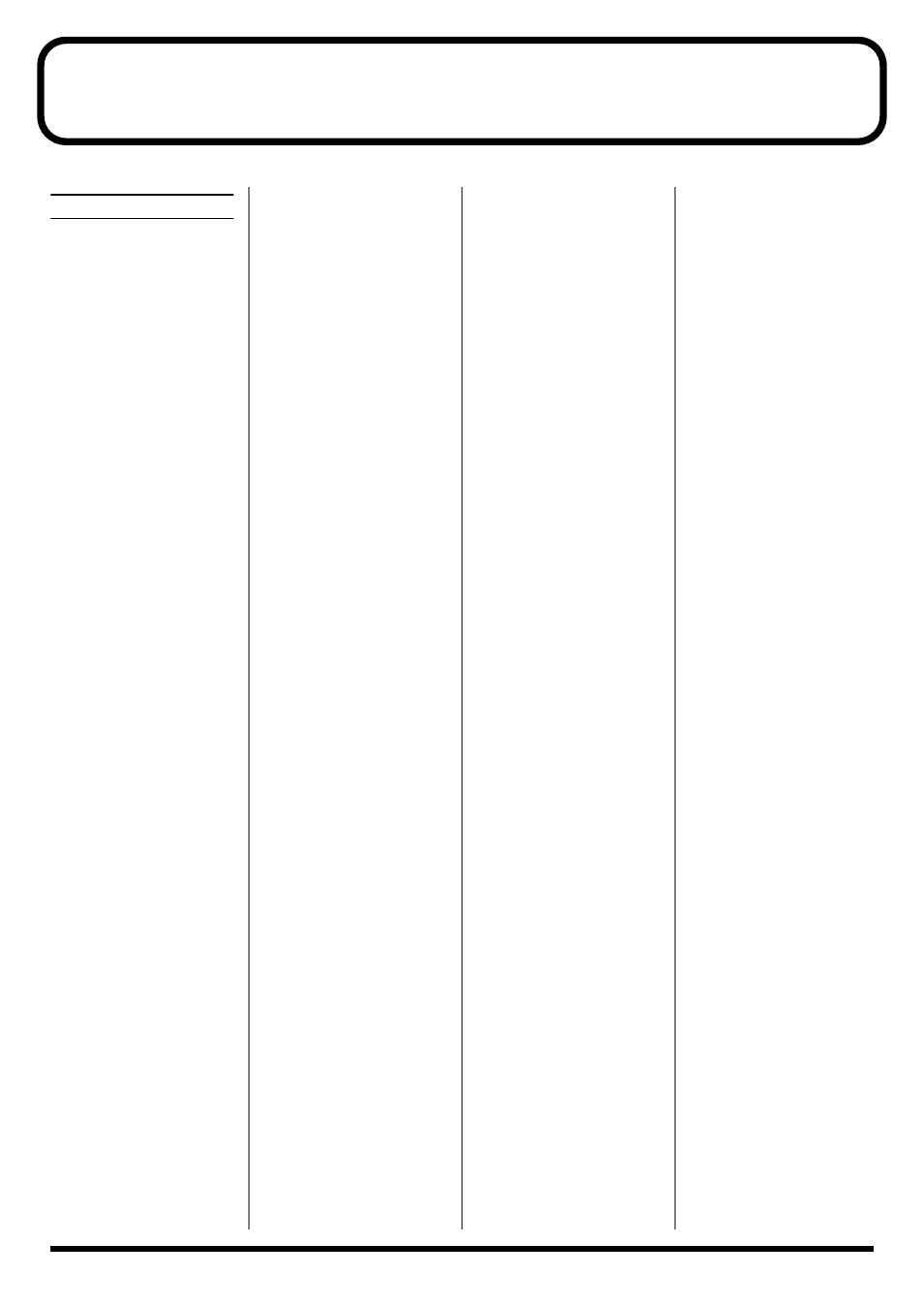 Drum instrument list, Kick, Snare | Roland TD-6 User Manual | Page 120 / 160