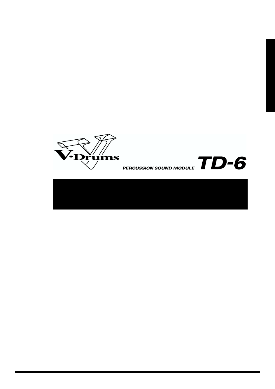 Setup guide, Setup guide (p. 15) | Roland TD-6 User Manual | Page 15 / 160