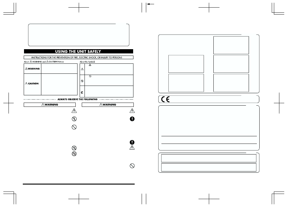 Apparatus containing lithium batteries, Notice avis, Advarsel | Varning, Caution, Varoitus | Roland TD-6 User Manual | Page 159 / 160